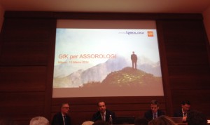 la presentazione dei dati nel palazzo della Confcommercio a Milano