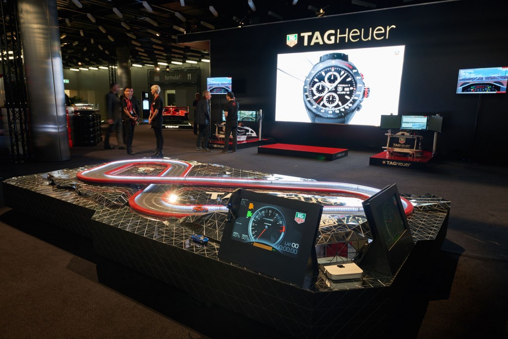 TAG Heuer il Mega stand d 1000 mq al Salone dell'auto di Ginevra